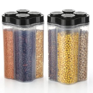 4 Section Container - 2500ML